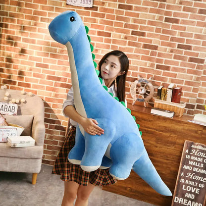 100cm New Colorful Plush Dinosaur Toys Stuffed Tanystropheus Dolls Children Gift Birthday Christmas Brinqedos