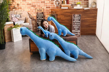 100cm New Colorful Plush Dinosaur Toys Stuffed Tanystropheus Dolls Children Gift Birthday Christmas Brinqedos