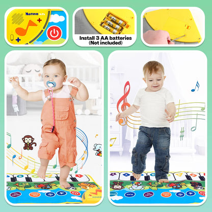 Instrument Music Toys, Piano Pads, Music Education Toys, Stimulate Children's Senses, Stimulate Children's Interest in Music