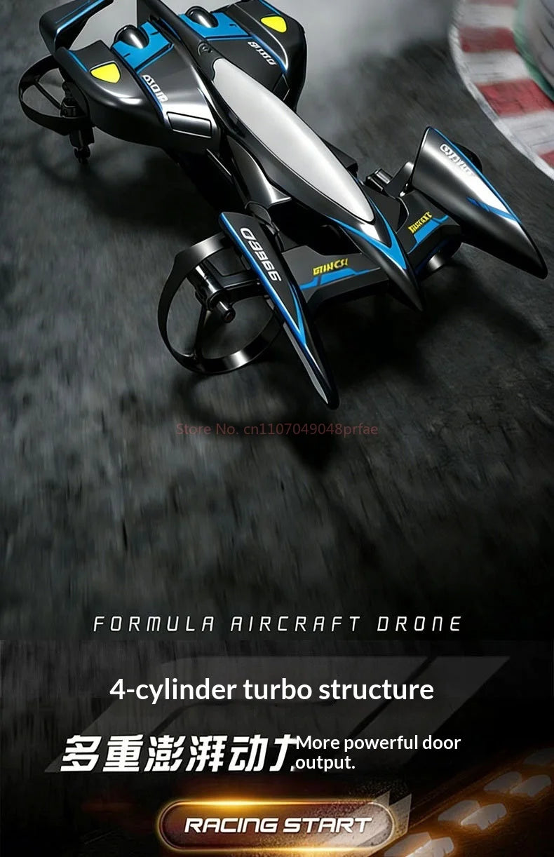 Remote Control Aircraft Children'S Toys Boys' Lights Music Four Axis Special Effects Rolling Racing Drifting Model Toy A