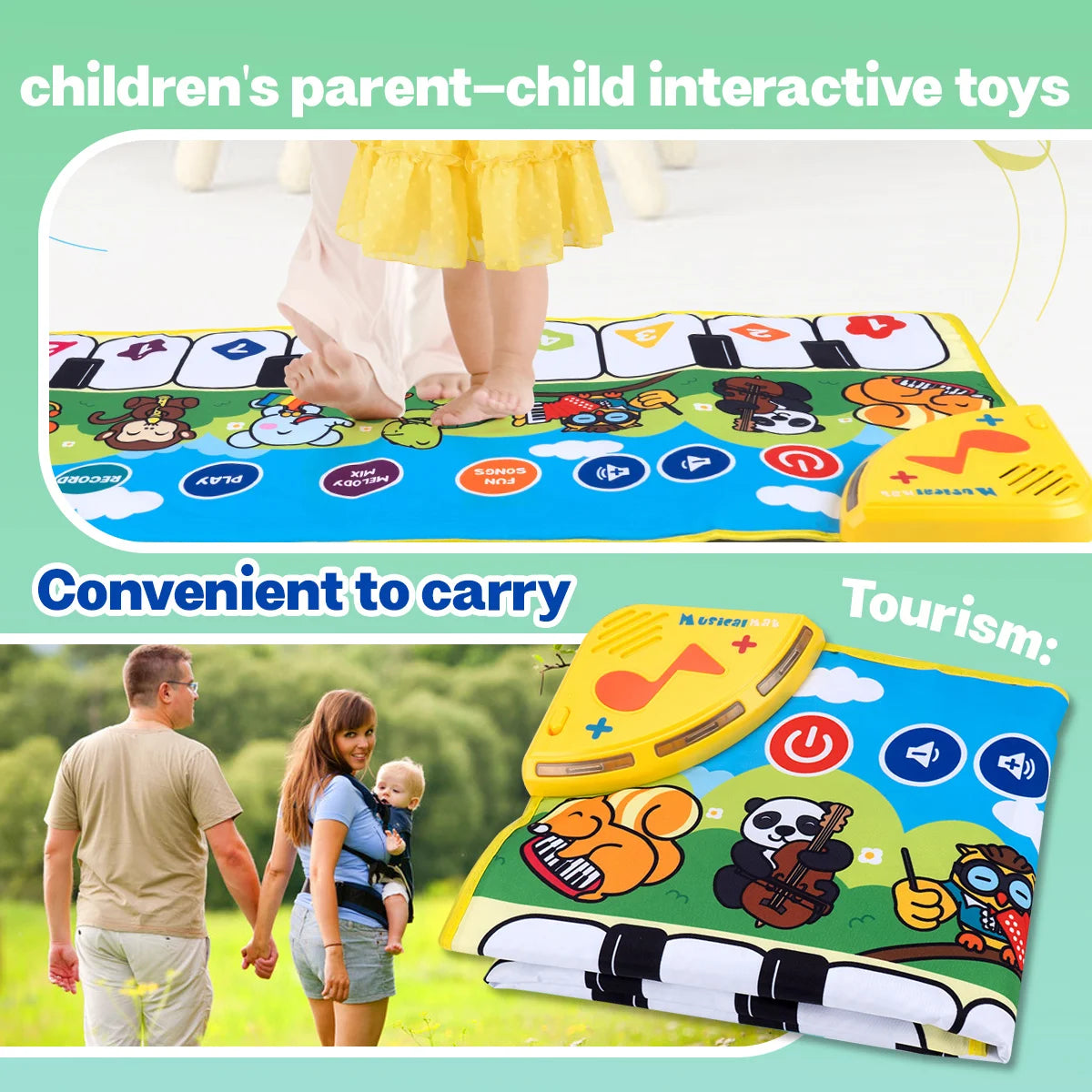 Instrument Music Toys, Piano Pads, Music Education Toys, Stimulate Children's Senses, Stimulate Children's Interest in Music