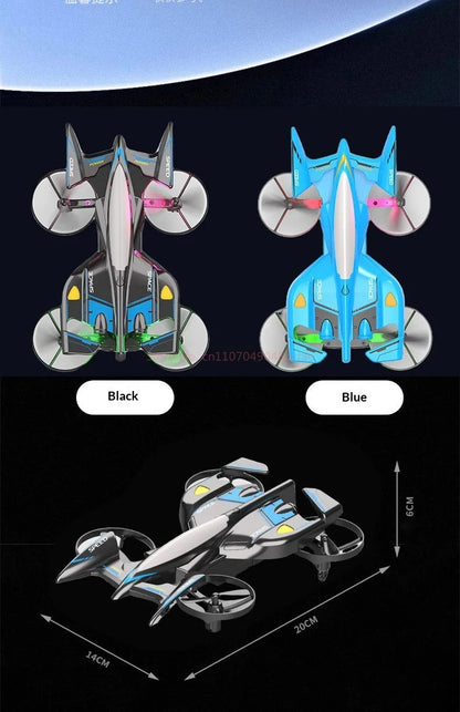 Remote Control Aircraft Children'S Toys Boys' Lights Music Four Axis Special Effects Rolling Racing Drifting Model Toy A