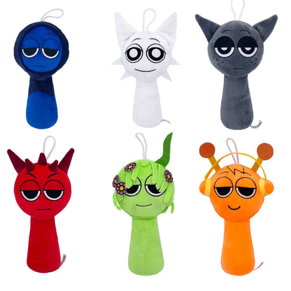 New Sprunki Plush Game Deamond Dr. Harrison Qurst Wenda Gray Soft Doll Peripherals Cute Birthday Gift Toys Game Kids