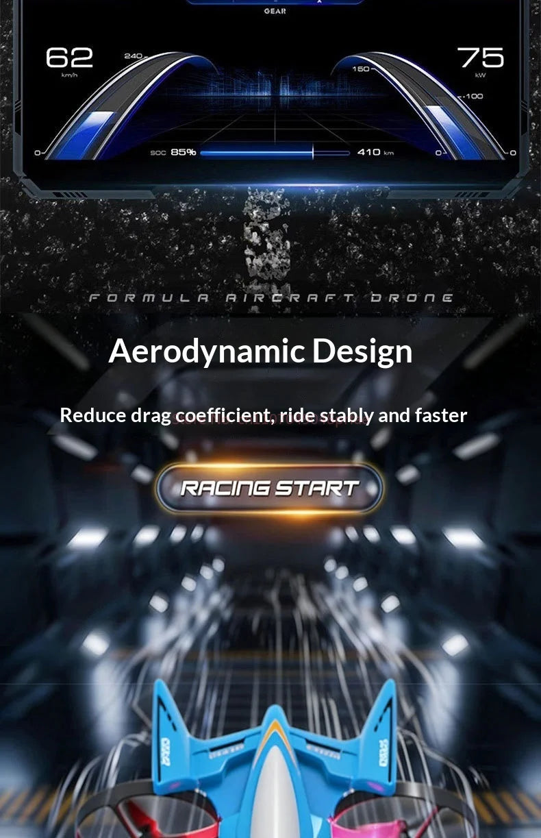 Remote Control Aircraft Children'S Toys Boys' Lights Music Four Axis Special Effects Rolling Racing Drifting Model Toy A
