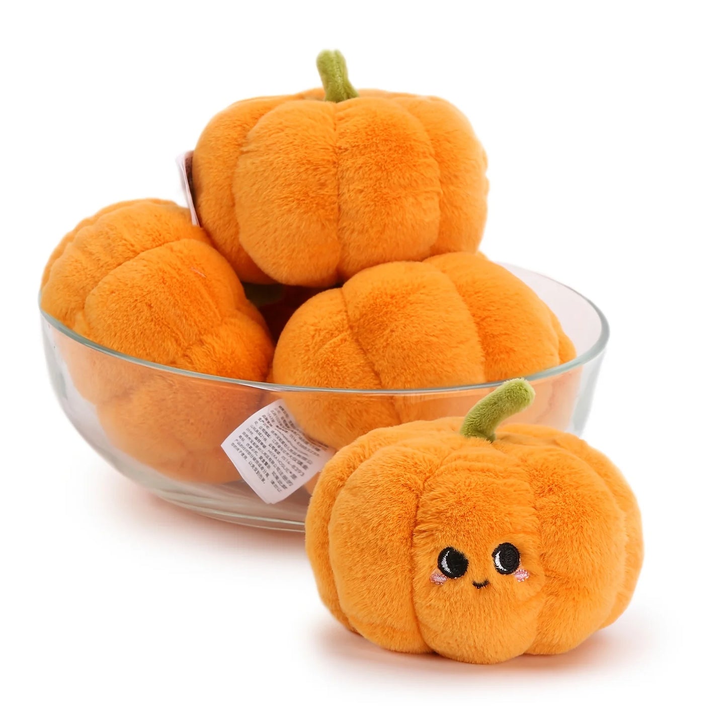 Creative Funny Pumpkin Fruit Vegetable Plush Soothing Toys Stuffed Plush Toys Soft Decoration