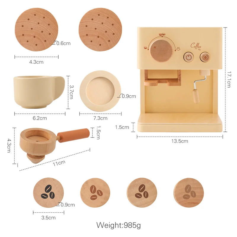 Wooden Educational Toys Baby Wooden Stacked Toy Baby Characters Pretend To Play Toy Baby Room Decoration Kid Building Block Game