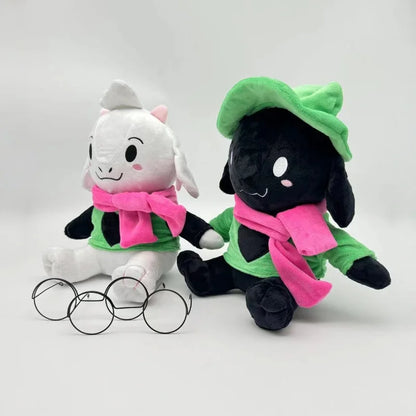 TreasuringU 2025 New Deltarune Plush Toys Kawaii Ralsei Plush Stuffed Toys Tenna Doll Changeable Plushie Clothes Birthday Gifts