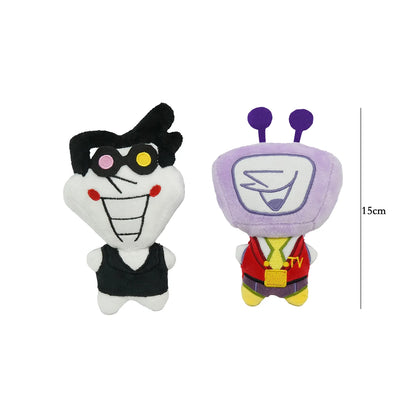 TreasuringU 2025 New Deltarune Plush Toys Kawaii Ralsei Plush Stuffed Toys Tenna Doll Changeable Plushie Clothes Birthday Gifts