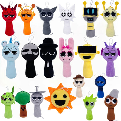 New Sprunki Plush Game Deamond Dr. Harrison Qurst Wenda Gray Soft Doll Peripherals Cute Birthday Gift Toys Game Kids