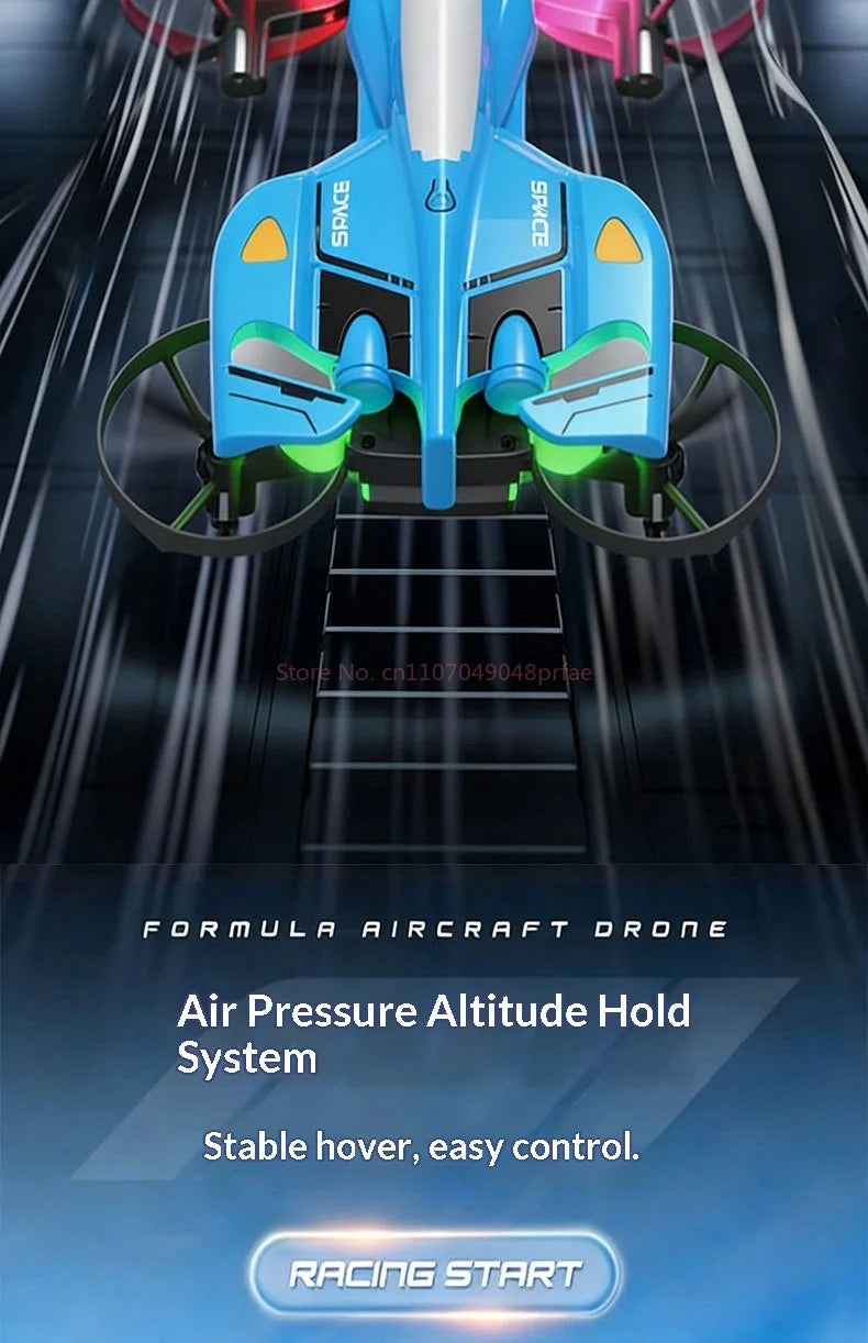 Remote Control Aircraft Children'S Toys Boys' Lights Music Four Axis Special Effects Rolling Racing Drifting Model Toy A