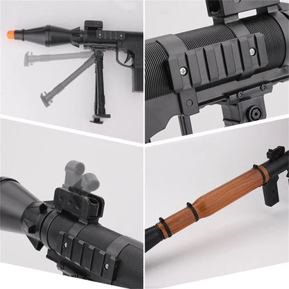 Rocket Launcher Toy – Fun RPG Style Shooting Toy Gift for Kids & Boys