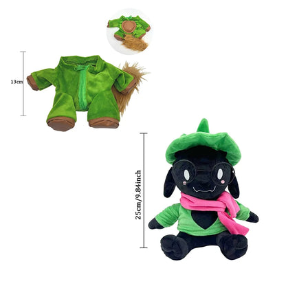 TreasuringU 2025 New Deltarune Plush Toys Kawaii Ralsei Plush Stuffed Toys Tenna Doll Changeable Plushie Clothes Birthday Gifts