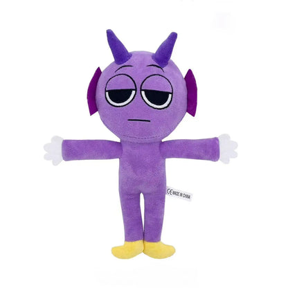 New Sprunki Plush Game Deamond Dr. Harrison Qurst Wenda Gray Soft Doll Peripherals Cute Birthday Gift Toys Game Kids