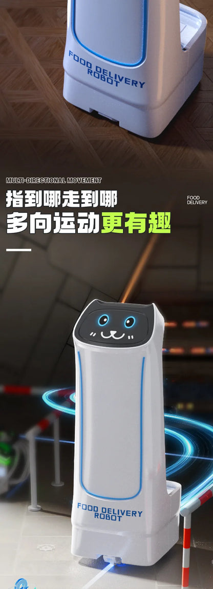 A good toy delivery remote control robot for interacting with children, a remote control car that senses transportable items