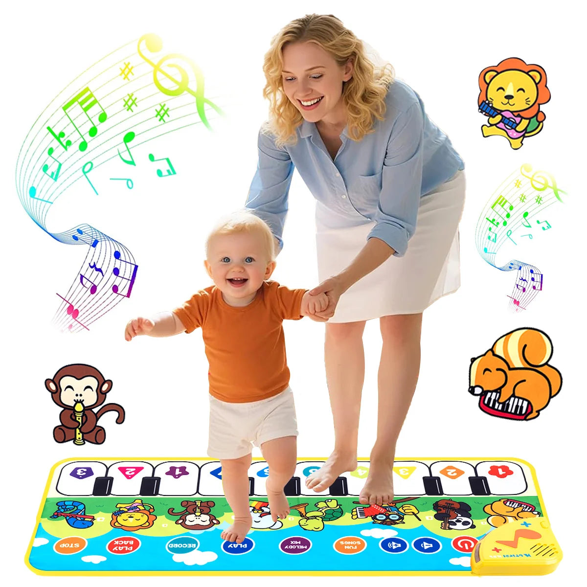 Instrument Music Toys, Piano Pads, Music Education Toys, Stimulate Children's Senses, Stimulate Children's Interest in Music