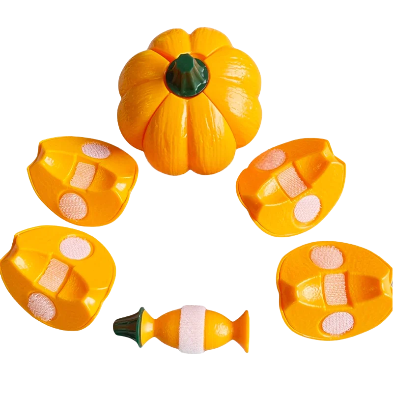 Cutting Fruit Kitchen Play Set – Montessori Educational Pretend Food Toys for Kids and Toddlers