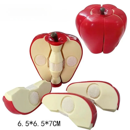 Cutting Fruit Kitchen Play Set – Montessori Educational Pretend Food Toys for Kids and Toddlers