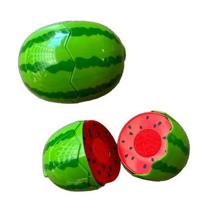 Cutting Fruit Kitchen Play Set – Montessori Educational Pretend Food Toys for Kids and Toddlers