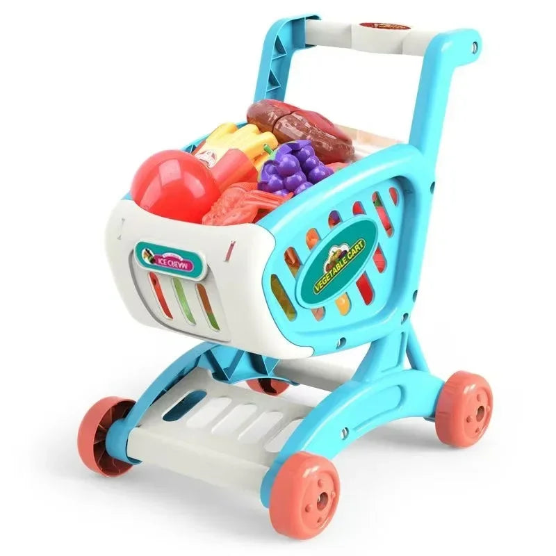 Children's toys, playing house, kitchen toys, boys' and girls' shopping toys, baby and toddler shopping toy sets