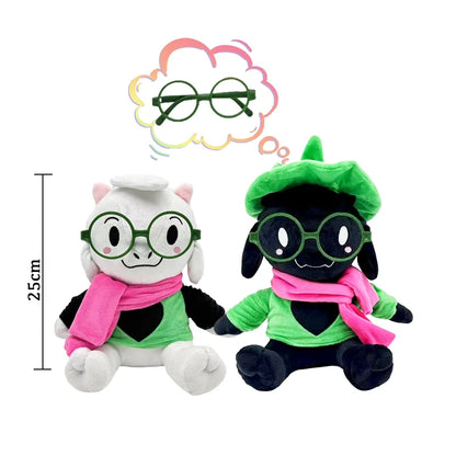TreasuringU 2025 New Deltarune Plush Toys Kawaii Ralsei Plush Stuffed Toys Tenna Doll Changeable Plushie Clothes Birthday Gifts