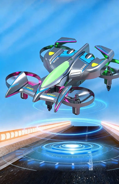 Remote Control Aircraft Children'S Toys Boys' Lights Music Four Axis Special Effects Rolling Racing Drifting Model Toy A