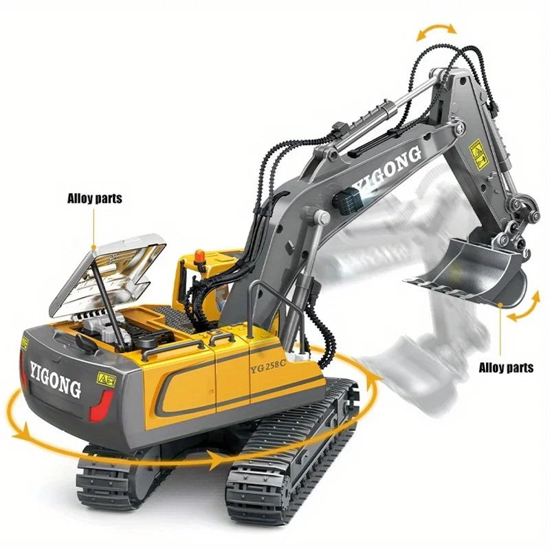 Toys Remote Control Car Toys For Boys Radio Control Excavator Dump Truck Bulldozer Electric car Kids Toys Gift