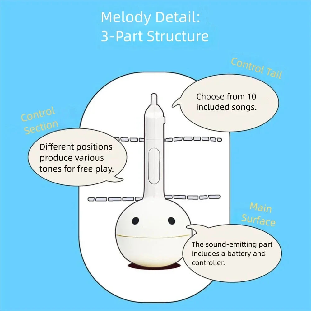 Electronic Music Toys - Creative Sound-producing Electronic Toys, Soothing And Relaxing Musical Instruments Cute Musical Notes