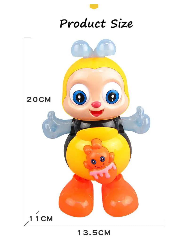 Dancing Bee Toy – Interactive Electric Musical Preschool Educational Toy for Kids