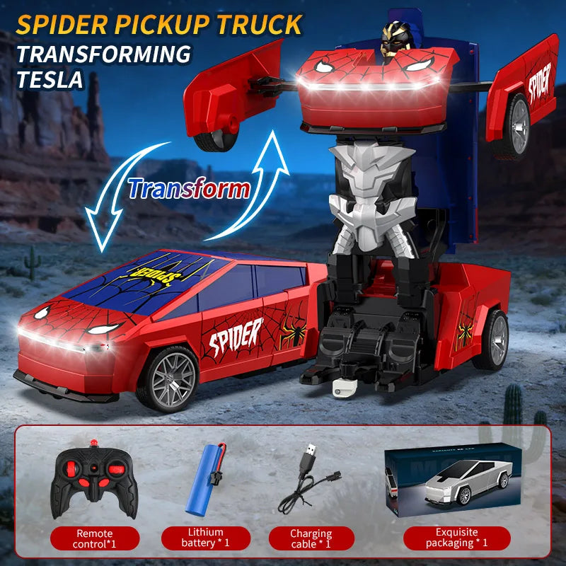 Remote control car toys, four-wheel drive off-road vehicles, rock climbing car remote control toys, 2.4GHz all-terrain toy cars
