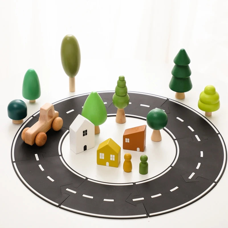 Montessori Wooden Handmade Toys E-Friendly Materials Baby Preschool Education Props Parent-Child Game Birthday Gift For Child