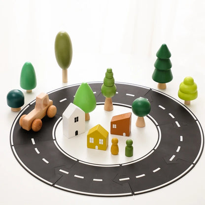 Montessori Wooden Handmade Toys E-Friendly Materials Baby Preschool Education Props Parent-Child Game Birthday Gift For Child