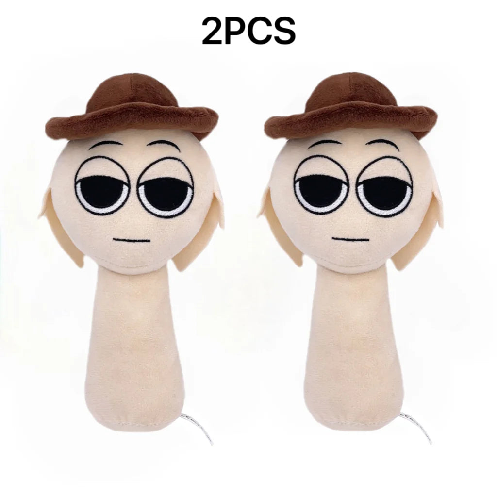 New Sprunki Plush Game Deamond Dr. Harrison Qurst Wenda Gray Soft Doll Peripherals Cute Birthday Gift Toys Game Kids