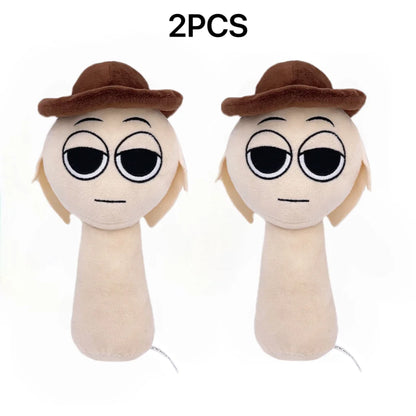 New Sprunki Plush Game Deamond Dr. Harrison Qurst Wenda Gray Soft Doll Peripherals Cute Birthday Gift Toys Game Kids
