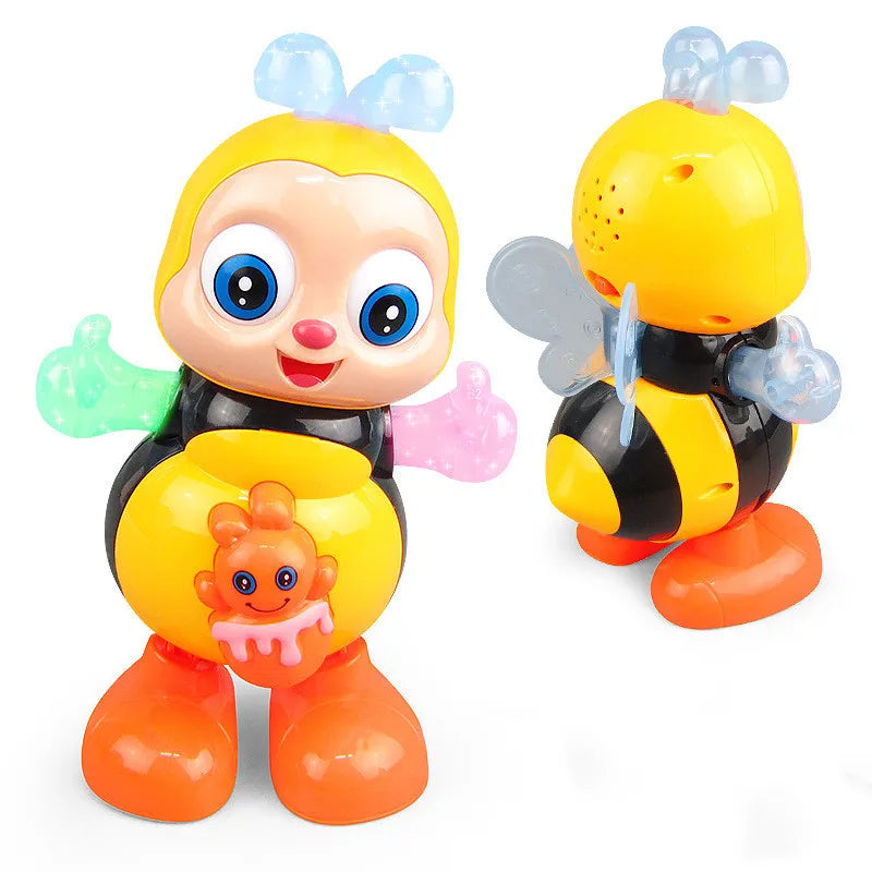 Dancing Bee Toy Electric Toys Musical Toys Electronic Cartoon Bee Preschool Learning Toys Educational Toys Interactive Singing