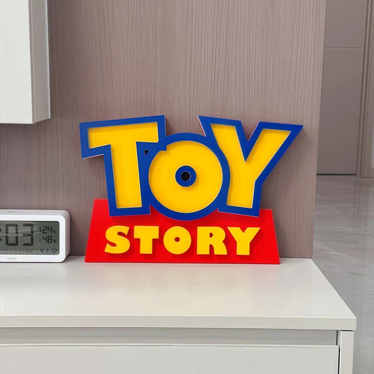 Cartoon Anime Toy Story Toy Story 3d Logo Signage Living Room Home Decor Children'S Room Cartoon Ornament Party Birthday Gift