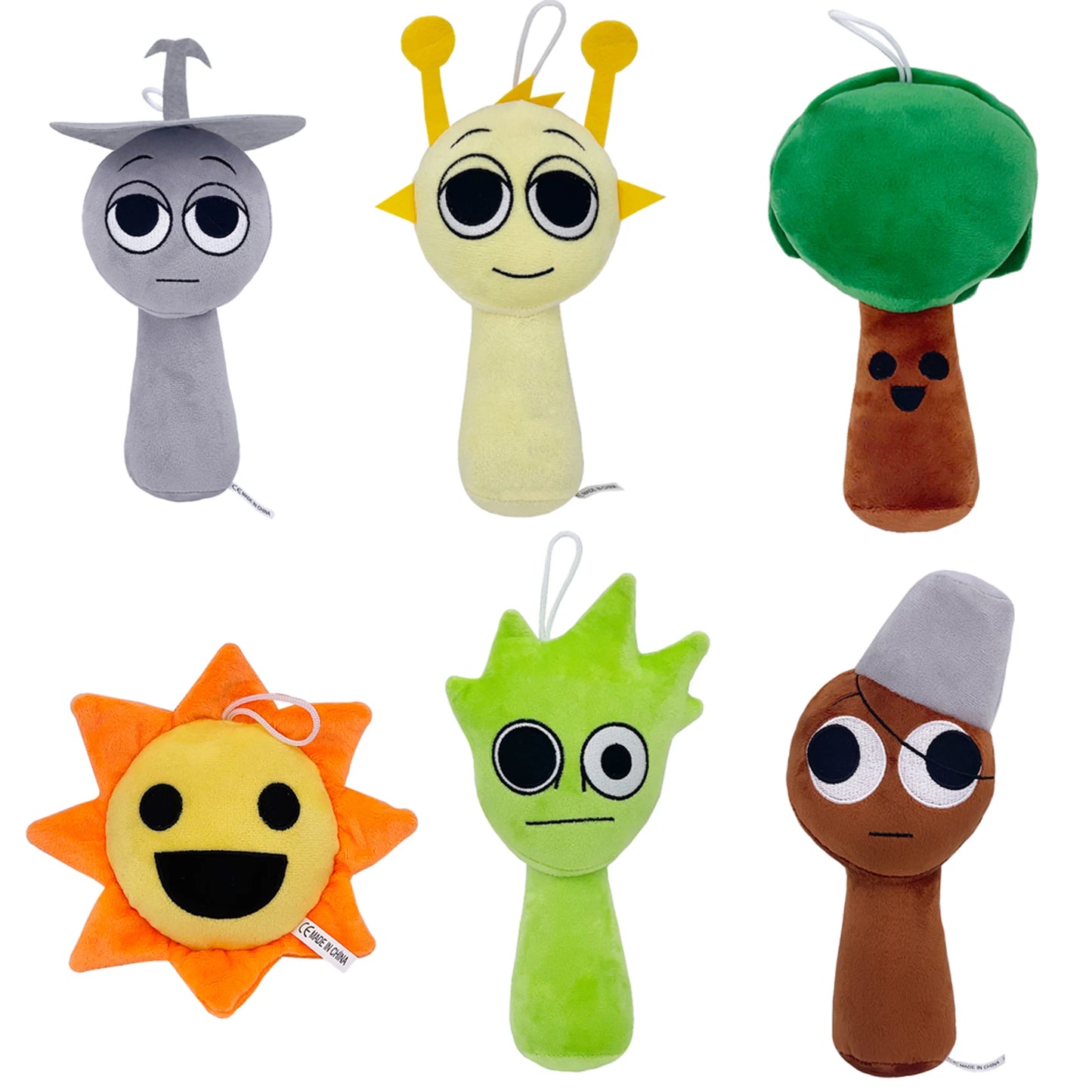 New Sprunki Plush Game Deamond Dr. Harrison Qurst Wenda Gray Soft Doll Peripherals Cute Birthday Gift Toys Game Kids