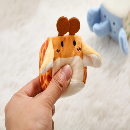 Plush Animal Montessori Simulation Farm House Set Baby Toys Sensory Fine Motor Development Educational Play For Kid House