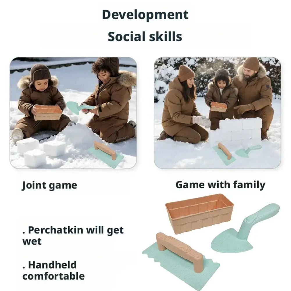 Beach Sand Shovel Set – Snow & Beach Toys for Parent-Child Play, Great Holiday Gift
