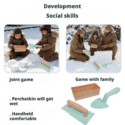 Beach Sand Shovel Set – Snow & Beach Toys for Parent-Child Play, Great Holiday Gift
