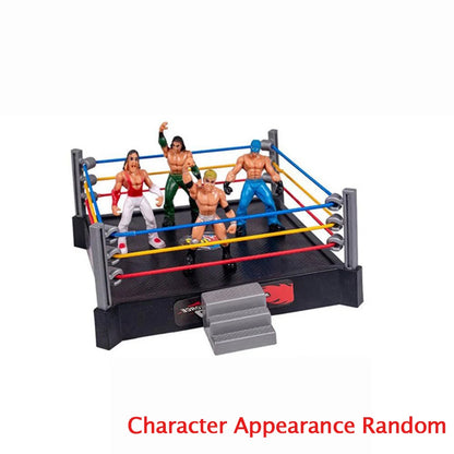 ZK20 Wrestling Ring Set – Funny Fighting Wrestler Warrior Toys for Kids
