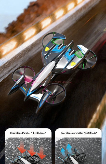 Remote Control Aircraft Children'S Toys Boys' Lights Music Four Axis Special Effects Rolling Racing Drifting Model Toy A