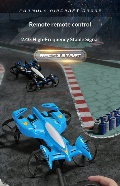 Remote Control Aircraft Children'S Toys Boys' Lights Music Four Axis Special Effects Rolling Racing Drifting Model Toy A