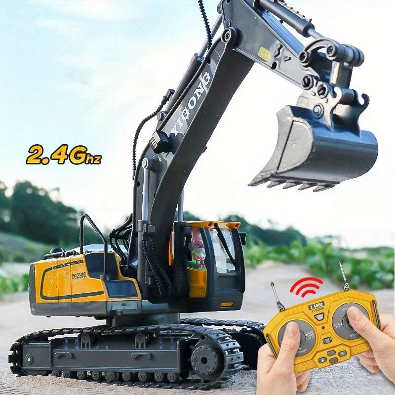 Toys Remote Control Car Toys For Boys Radio Control Excavator Dump Truck Bulldozer Electric car Kids Toys Gift