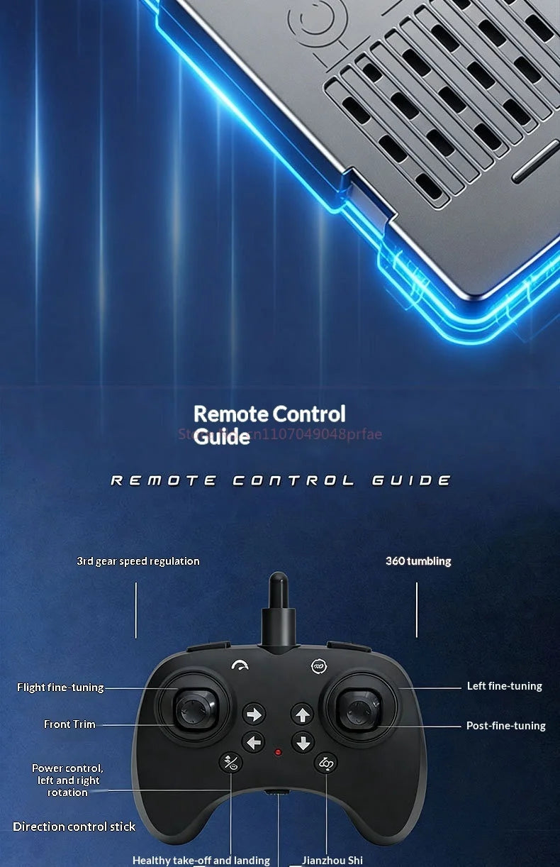 Remote Control Aircraft Children'S Toys Boys' Lights Music Four Axis Special Effects Rolling Racing Drifting Model Toy A