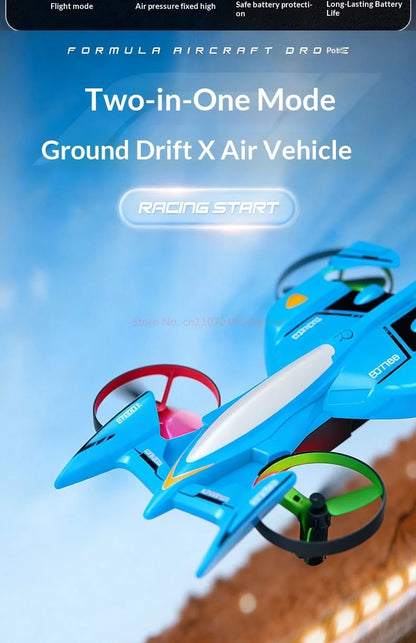 Remote Control Aircraft Children'S Toys Boys' Lights Music Four Axis Special Effects Rolling Racing Drifting Model Toy A