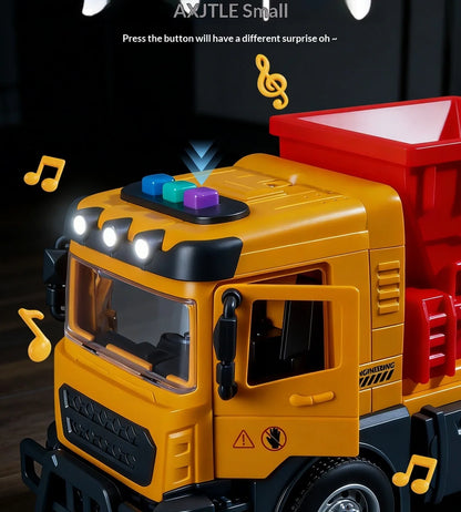 Boys' toys puzzle early education electric sound and light track sand transport vehicle engineering vehicle children's toys