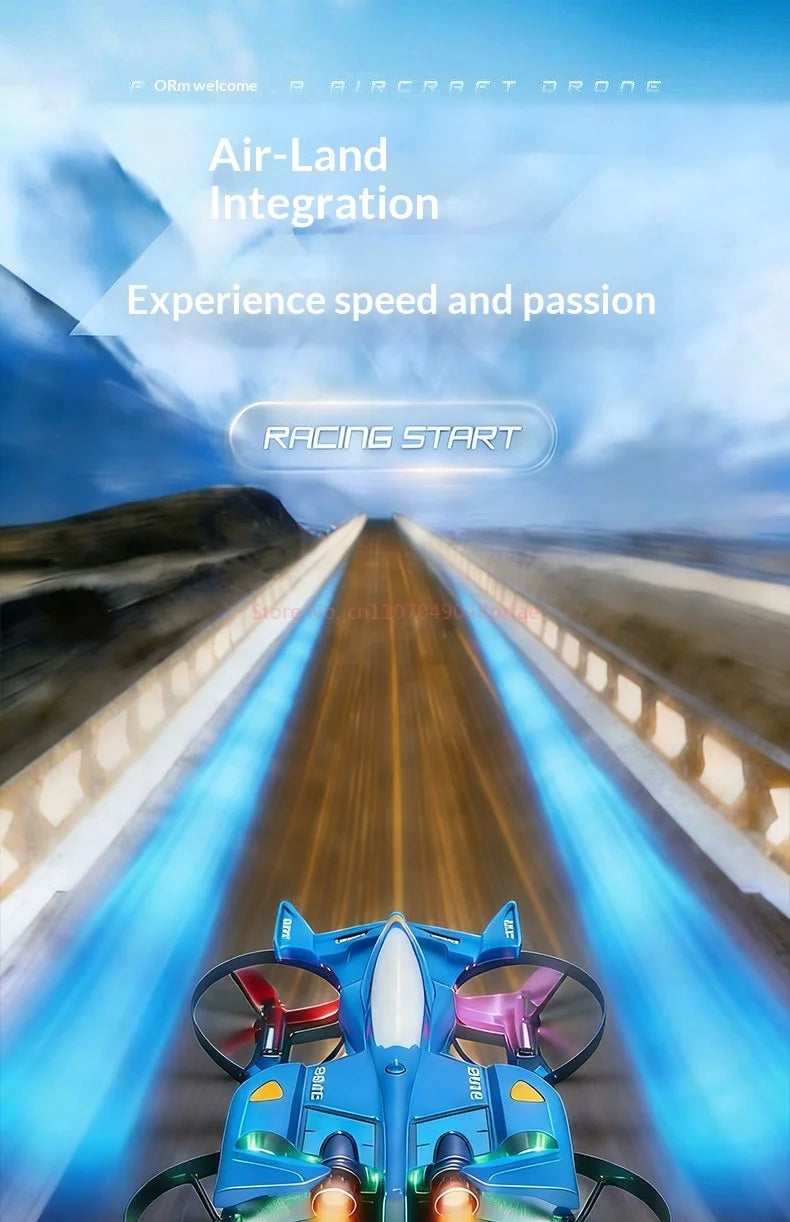 Remote Control Aircraft Children'S Toys Boys' Lights Music Four Axis Special Effects Rolling Racing Drifting Model Toy A
