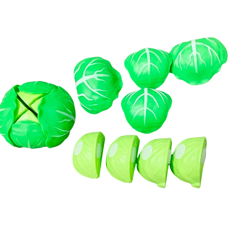 Cutting Fruit Kitchen Play Set – Montessori Educational Pretend Food Toys for Kids and Toddlers