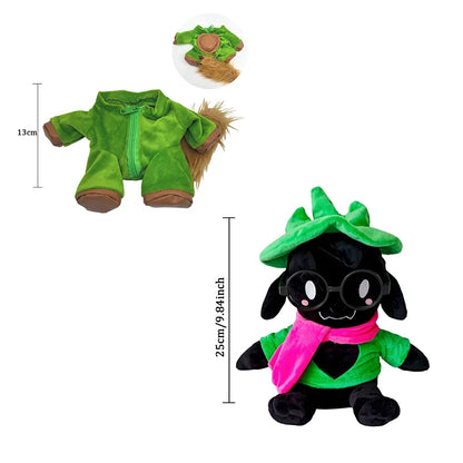 TreasuringU 2025 New Deltarune Plush Toys Kawaii Ralsei Plush Stuffed Toys Tenna Doll Changeable Plushie Clothes Birthday Gifts