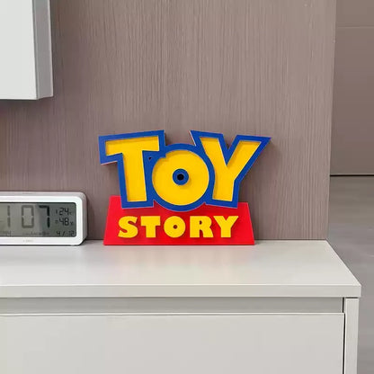 Cartoon Anime Toy Story Toy Story 3d Logo Signage Living Room Home Decor Children'S Room Cartoon Ornament Party Birthday Gift